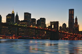 Manhattan Skyline - Brookyln Bridge | 77/135