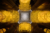 Spanien - Sevilla - Catedral de Sevilla -Bóveda de estrella, frente a la Capilla Mayor | 69/165