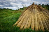 Ireland - Bunratty - Straw for traditional roofing | 23/100
