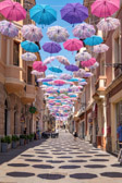 Italien - Iglesias - Centro Storico Umbrella Street | 49/100