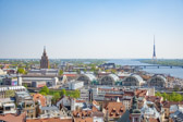 Lettland - Riga - View from St. Peter's Church | 93/100
