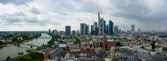 Deutschland - Frankfurt am Main - Frankfurt Skyline @Kaiserdom St. Bartholomäus - 04/20