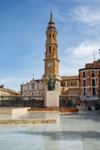 Spanien - Saragossa - Monumento a Francisco de Goya | 3/95