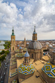 Spanien - Saragossa - View from Torre del Pilar | 6/95