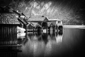 Österreich - Hallstatt - Old Boat Houses | 8/15